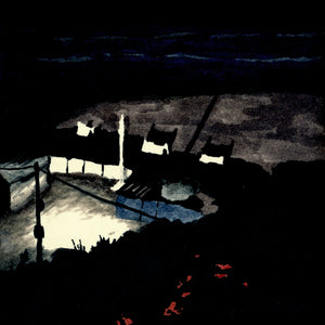 Original Art: Beach at Night