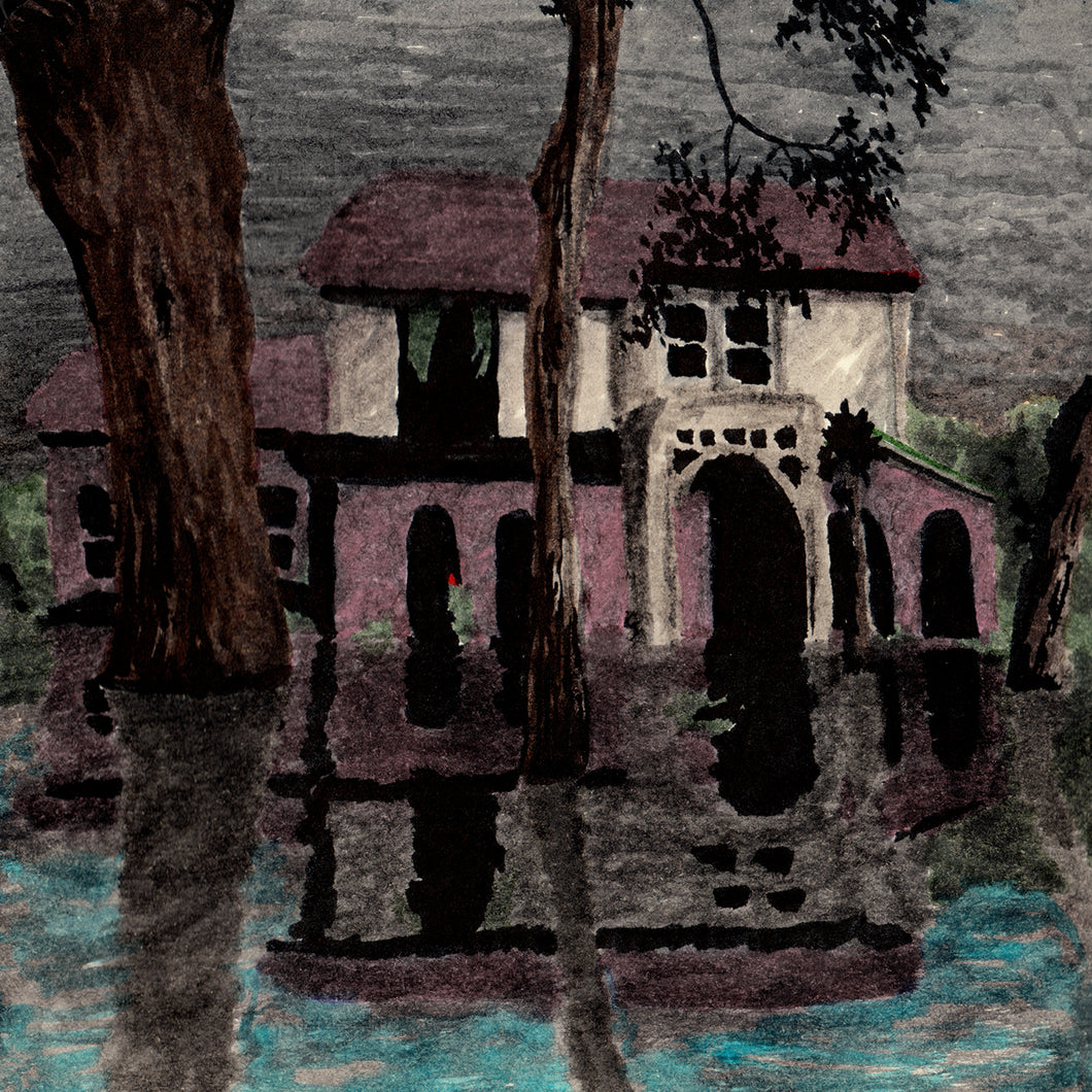 Painting: Submerged House