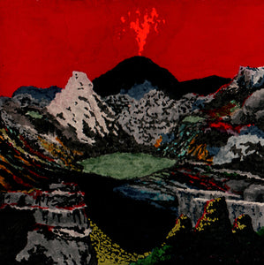 Painting: Volcano